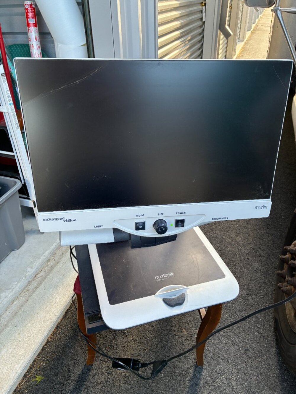 Enhanced Vision MERLIN ULTRA 1080 HD Video Magnifier MR2UE24A FOR PARTS REPAIR